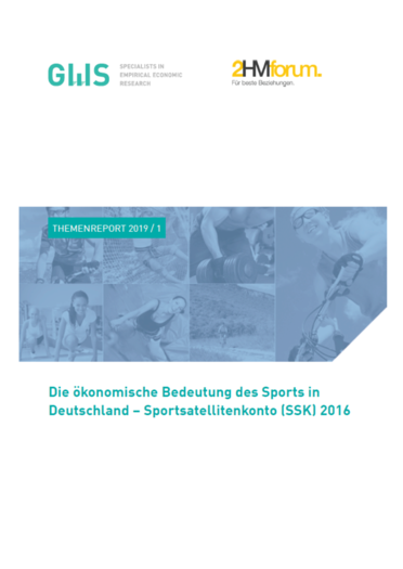 Die ökonomische Bedeutung des Sports in Deutschland – Sportsatellitenkonto (SSK) 2016