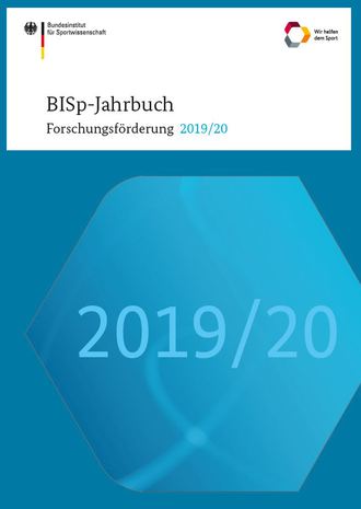 Das Bild zeigt das Titelblatt des BISp-Jahrbuchs 2019/2020.